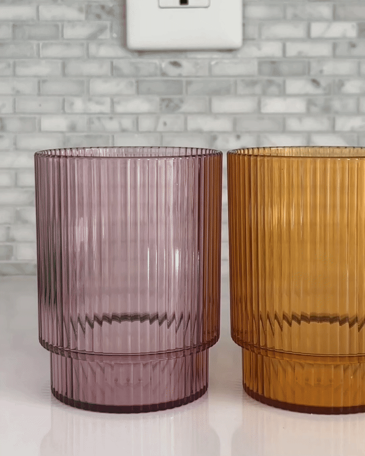 RESERVE 12oz Fluted Tumbler - Mixed Color Set、mySite、camillekostekn