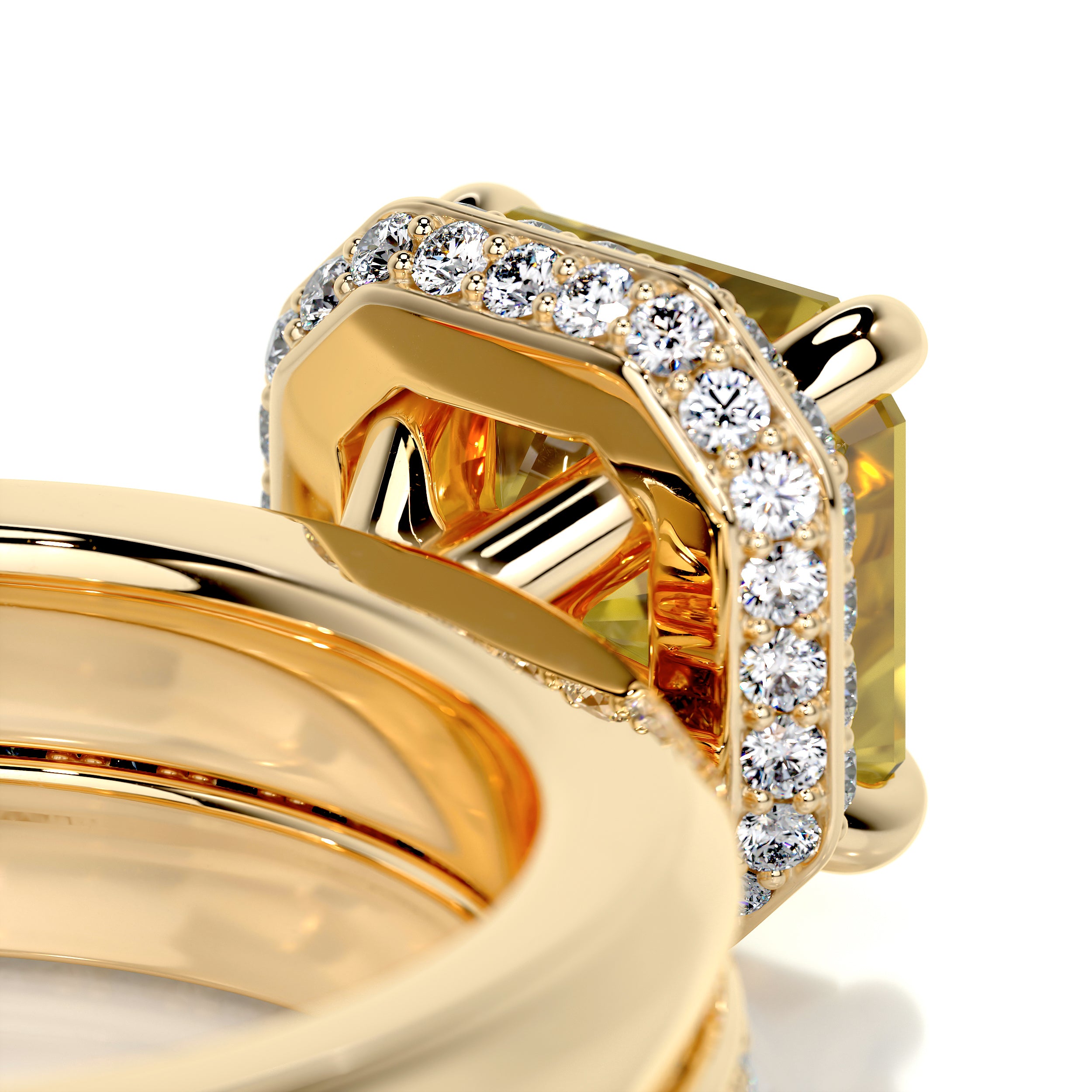 Zuri Diamond Bridal Set - 18K Yellow Gold、mySite、hinf8tx79