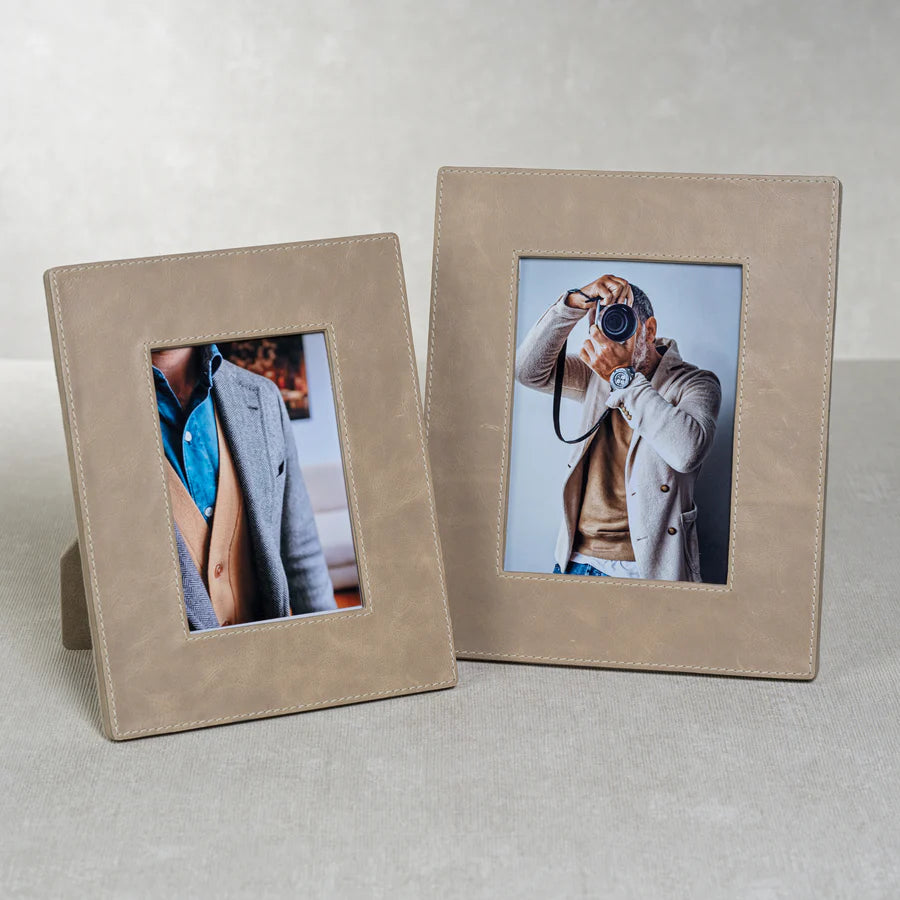  Bellecôte Mink Leather Photo Frame、mySite、elrpsem3k
