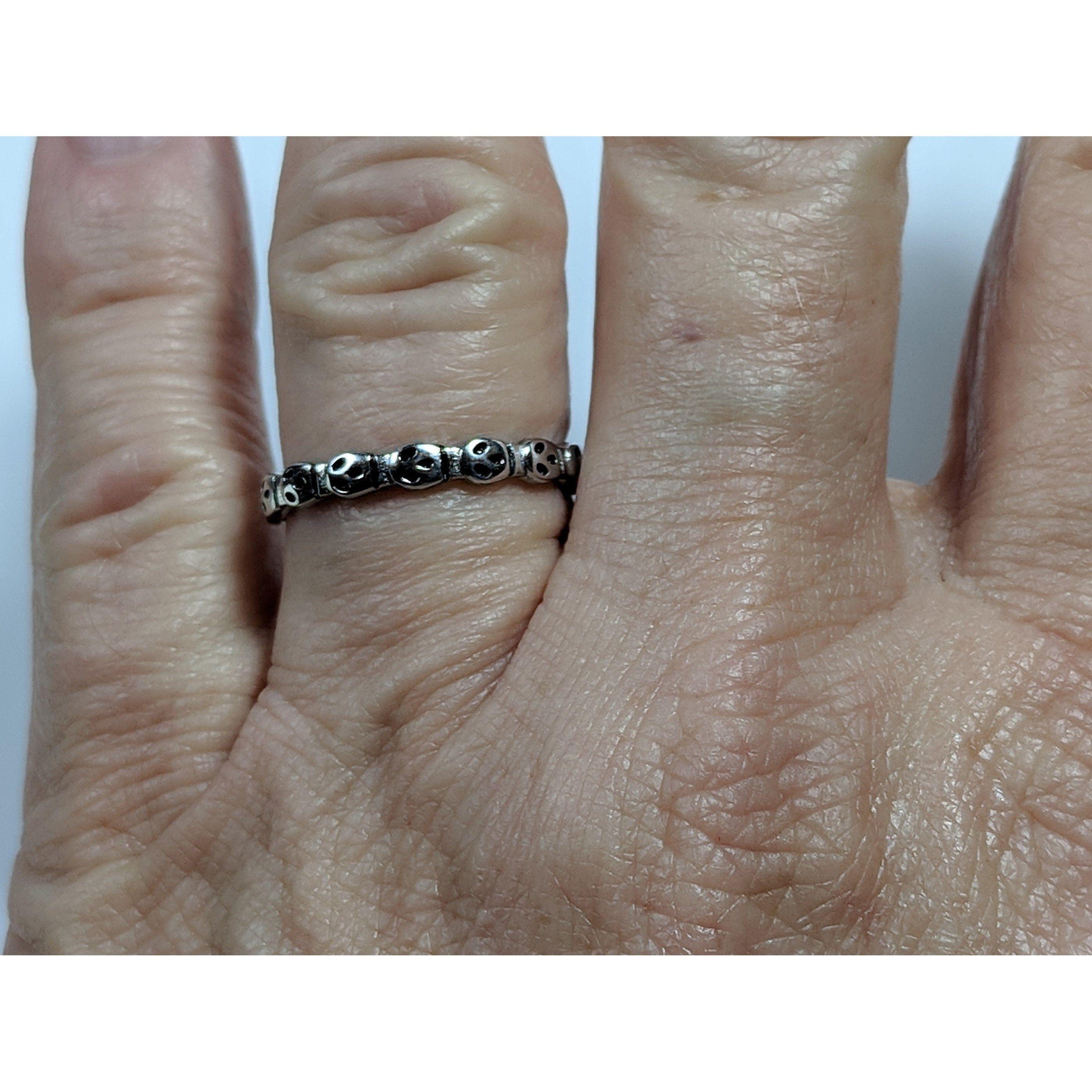 Ghosts or Skull & Crossbones Sterling Silver Rings, so cute!、mySite、g9winljtr