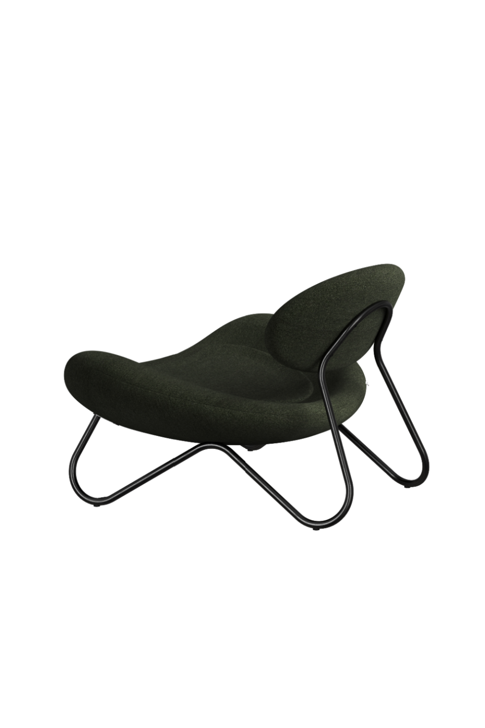 Black Framed Modern Lounge Chair | WOUD Meadow、mySite、neckold