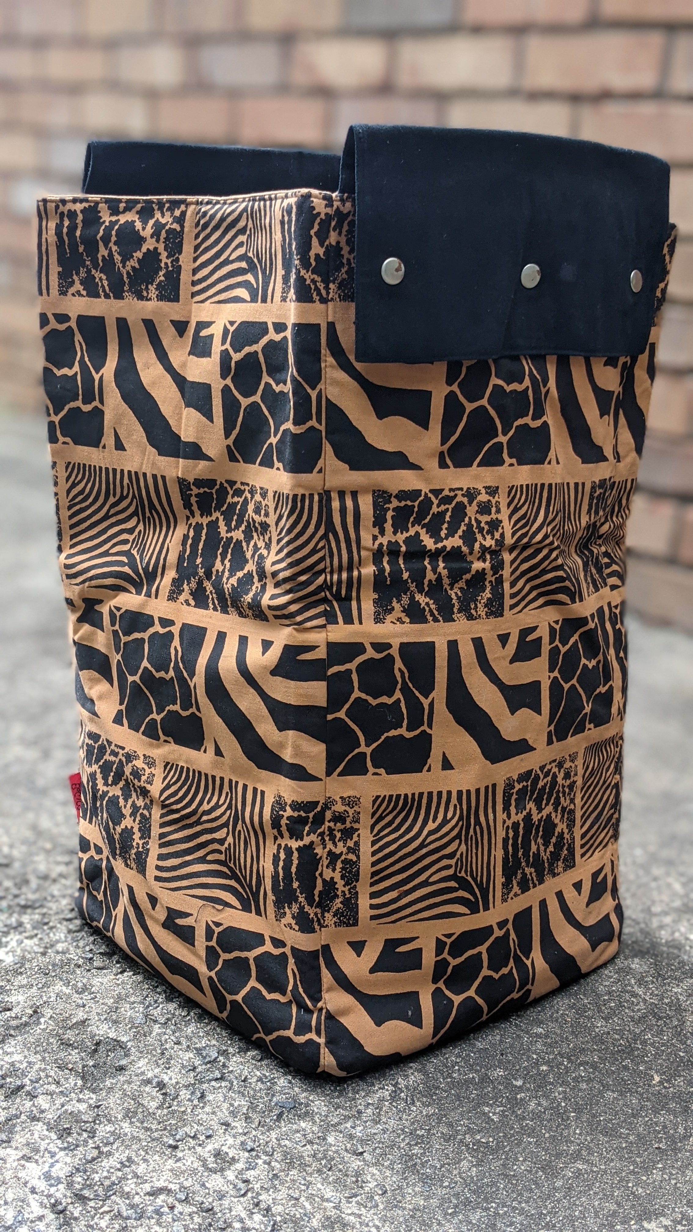 Dudu Abeokuta African Tie-Dye Laundry Bag-DPAPLB46、mySite、solidvoid