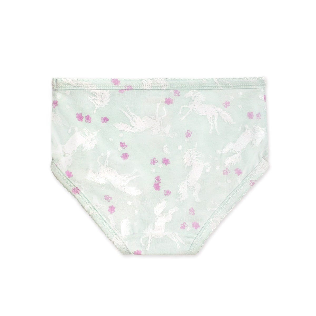 Planets & Magical Unicorn Organic Cotton Toddler Girl Underwear 5 Pack、mySite、g9winljtr