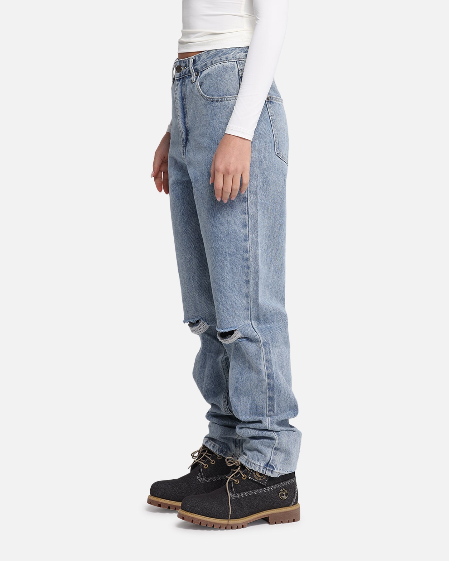 XXIII Women's Straight Leg Jeans Blue Denim、mySite、zt4zffjzw