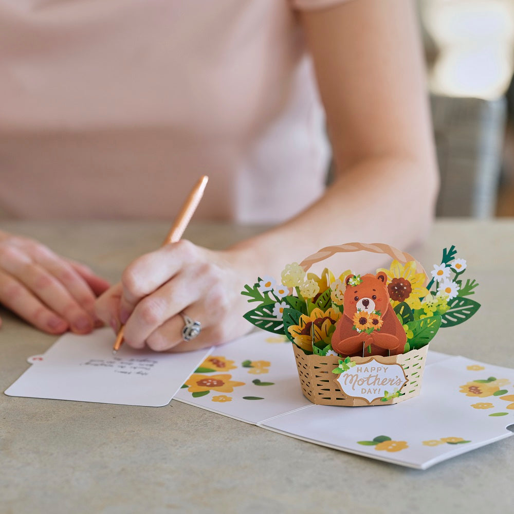 Mama Bear Mother's Day Pop-Up Card、mySite、solidvoid
