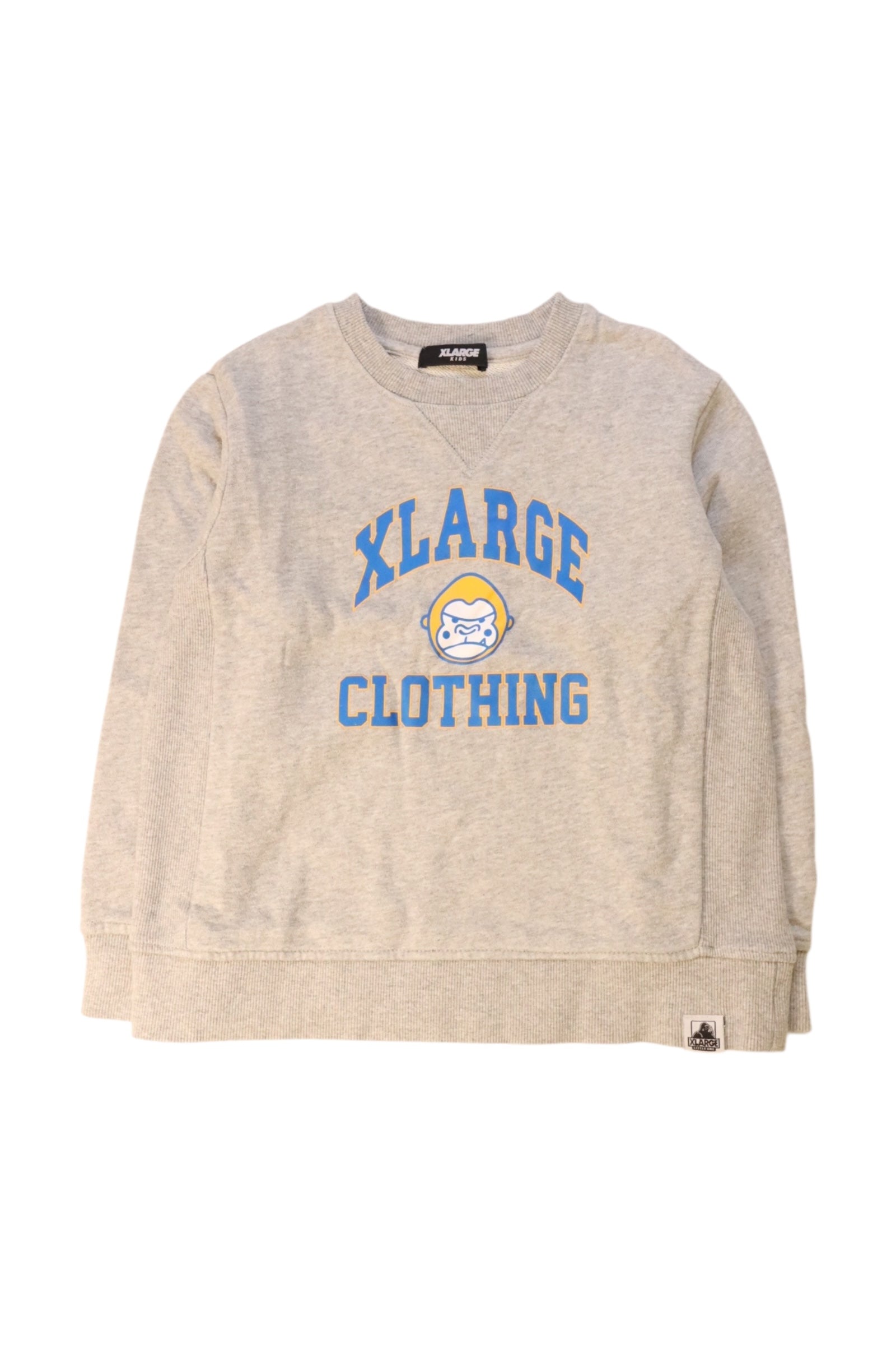 XLARGE Kids Crewneck Sweatshirt Size 5-6T、mySite、g9winljtr