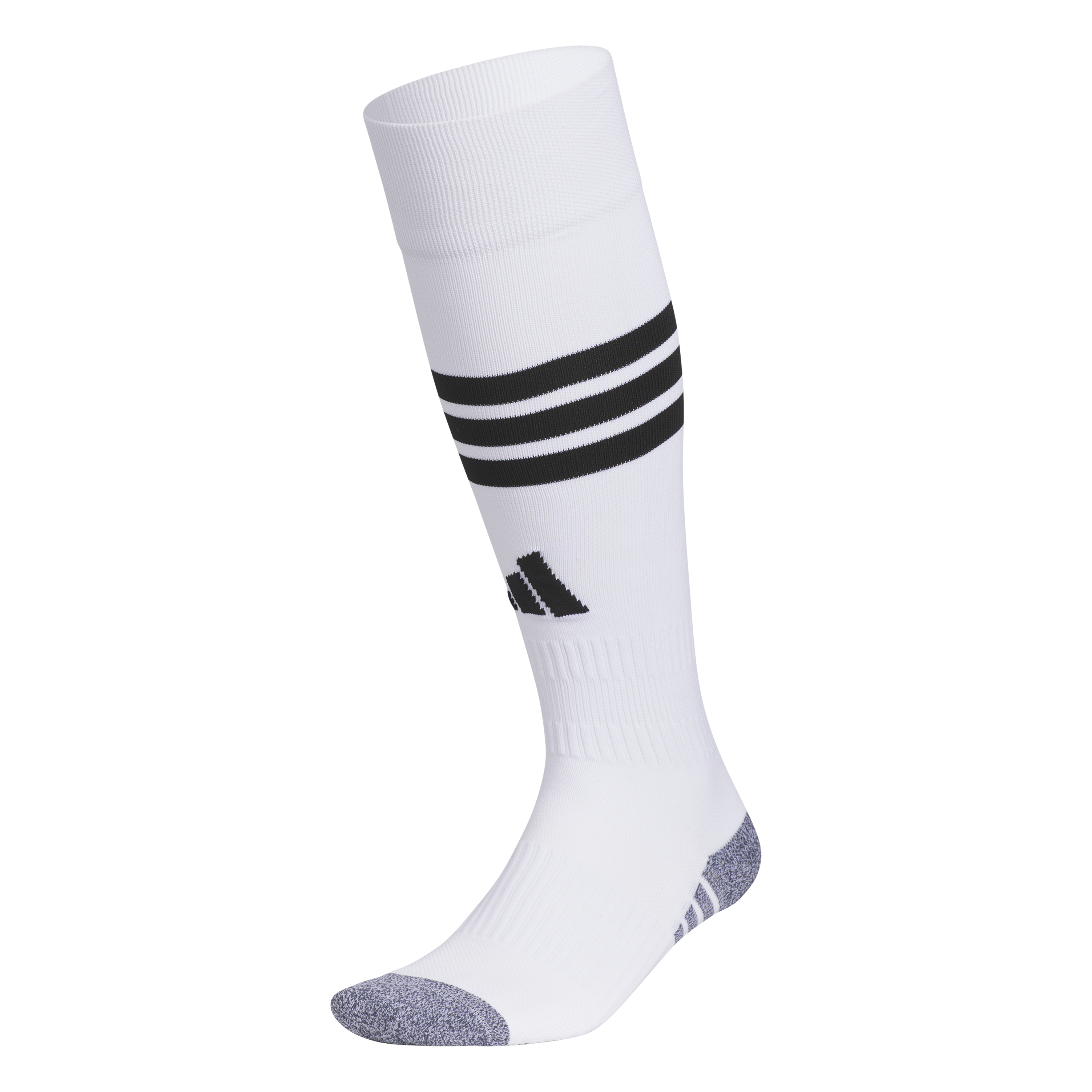 adidas 3 Stripe Hoop 2 Over the Calf Socks - White/Black、mySite、noshort