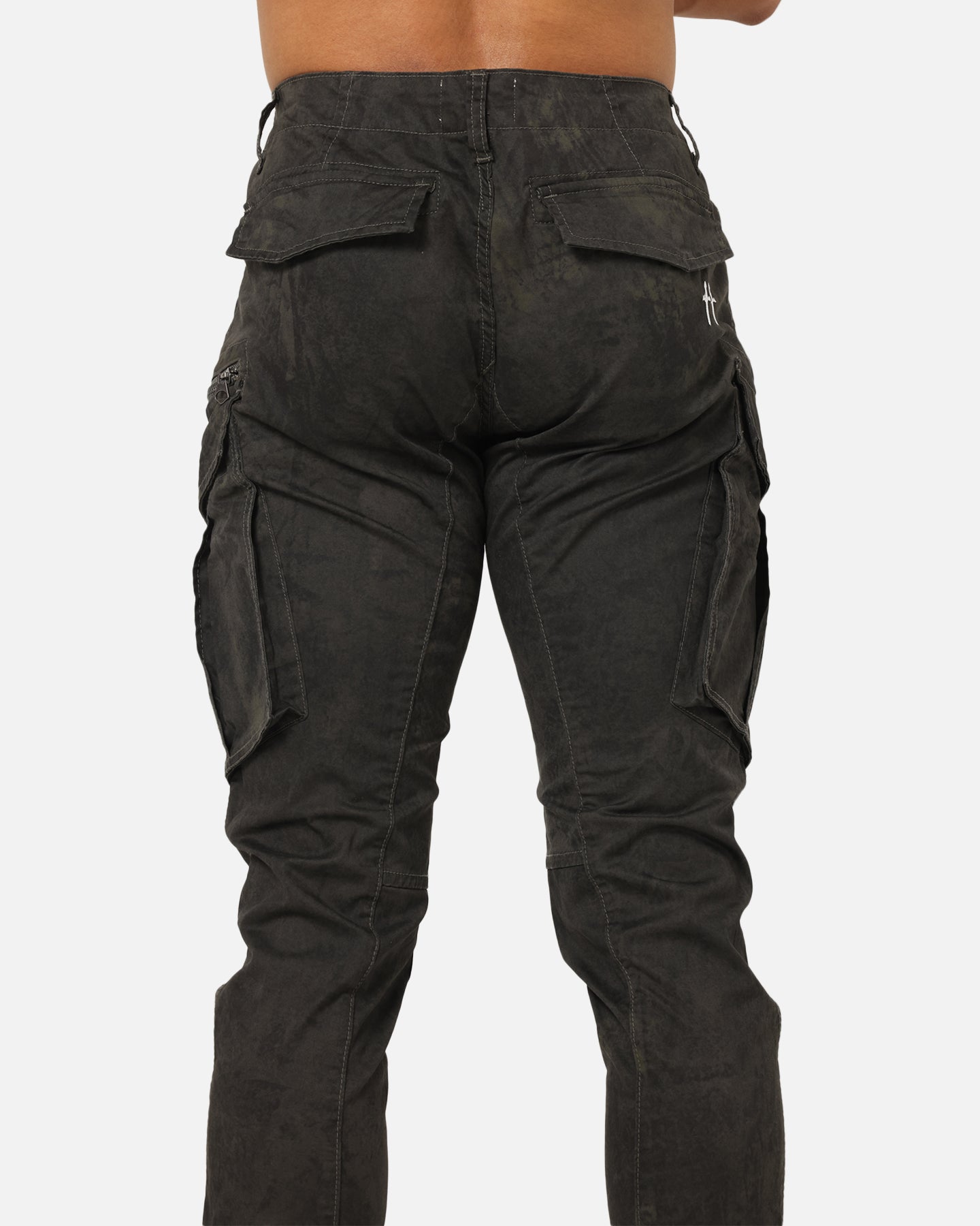 Saint Morta Distressed Cargo Pants Black、mySite、zt4zffjzw