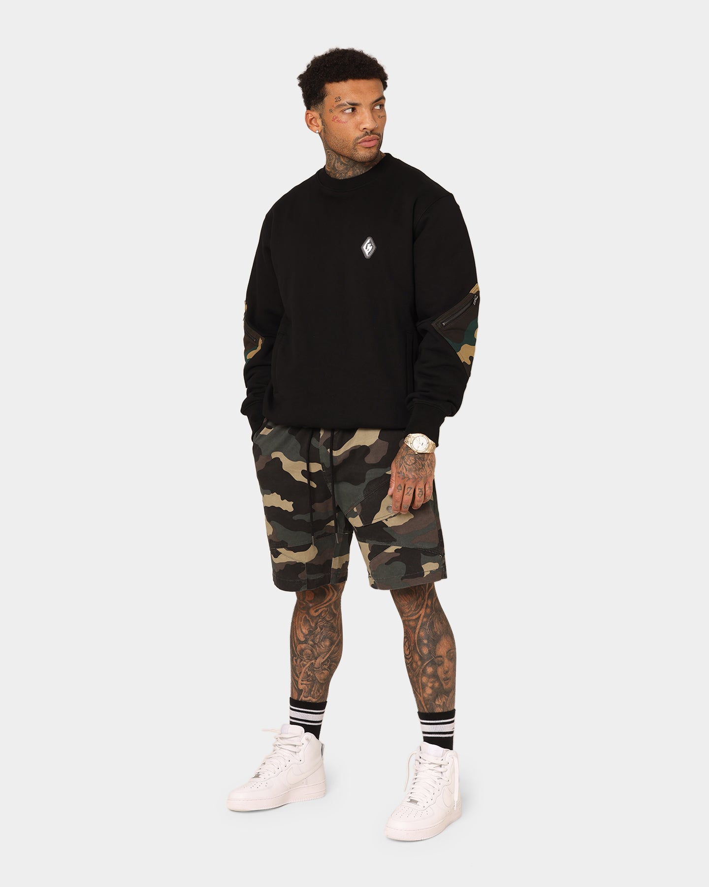 Saint Morta Syndicate Cargo Shorts Camo、mySite、zt4zffjzw