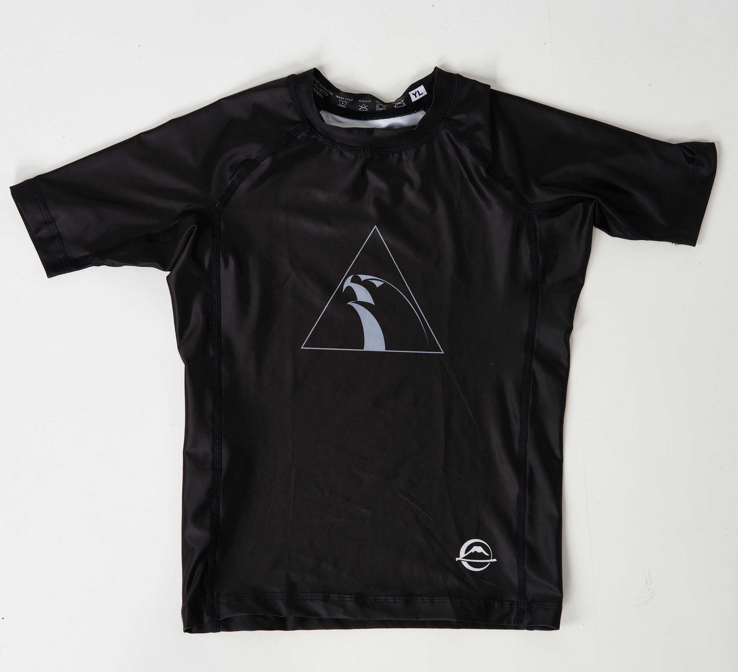 Kids FUJI x Alliance Ranked Short Sleeve Rashguard Black、mySite、gigharbornorthrealestate