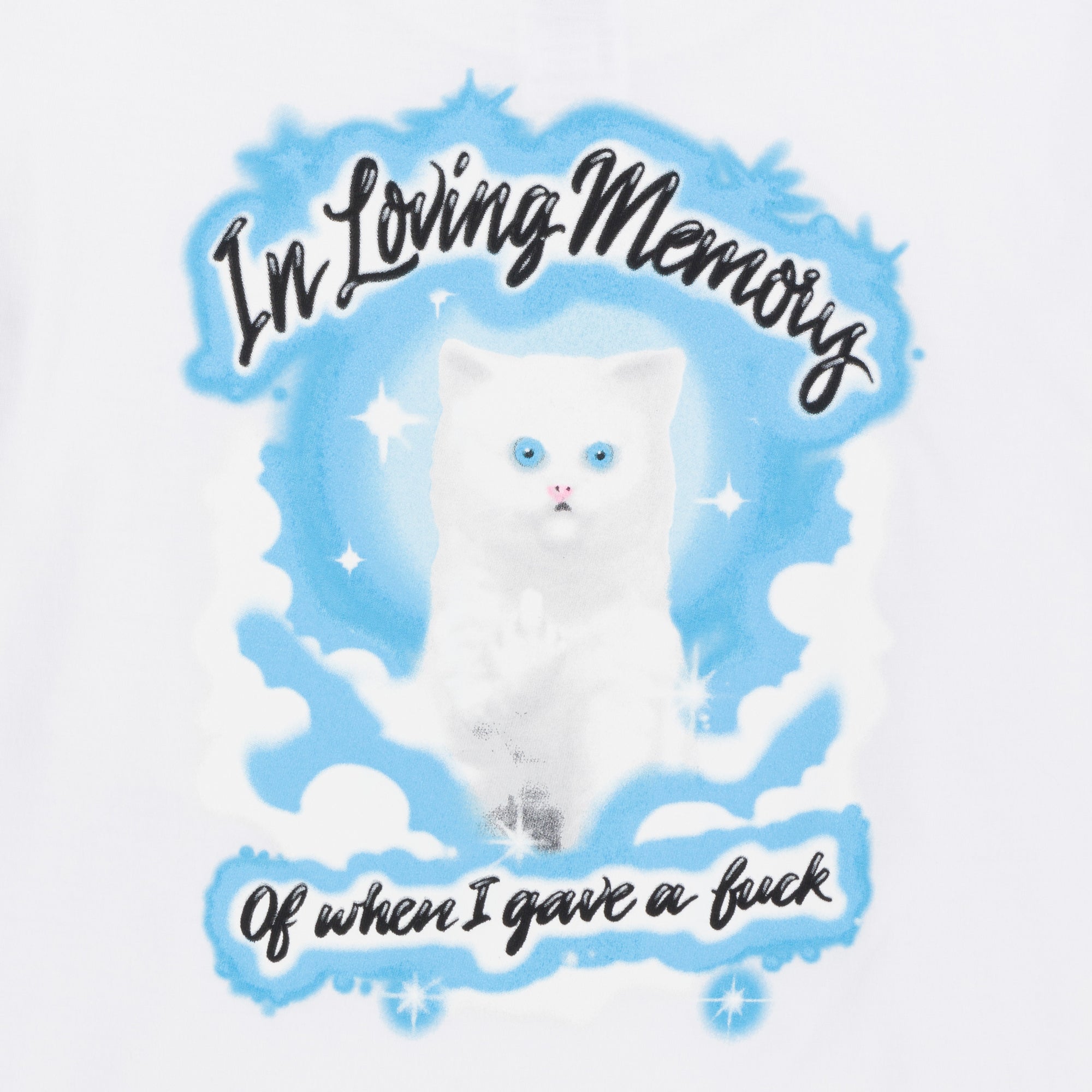  In Loving Memory Cropped Long Sleeve (White)、mySite、merchandisen