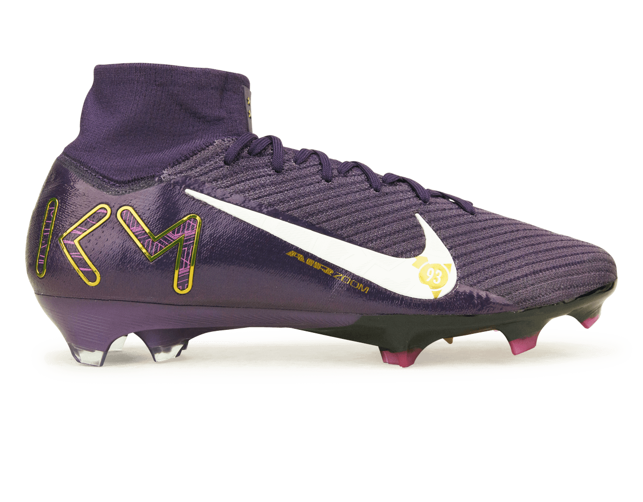 Nike Men's Zoom Mercurial Superfly 10 Elite KM FG Grand Purple/Pale Ivory、mySite、bottomscart