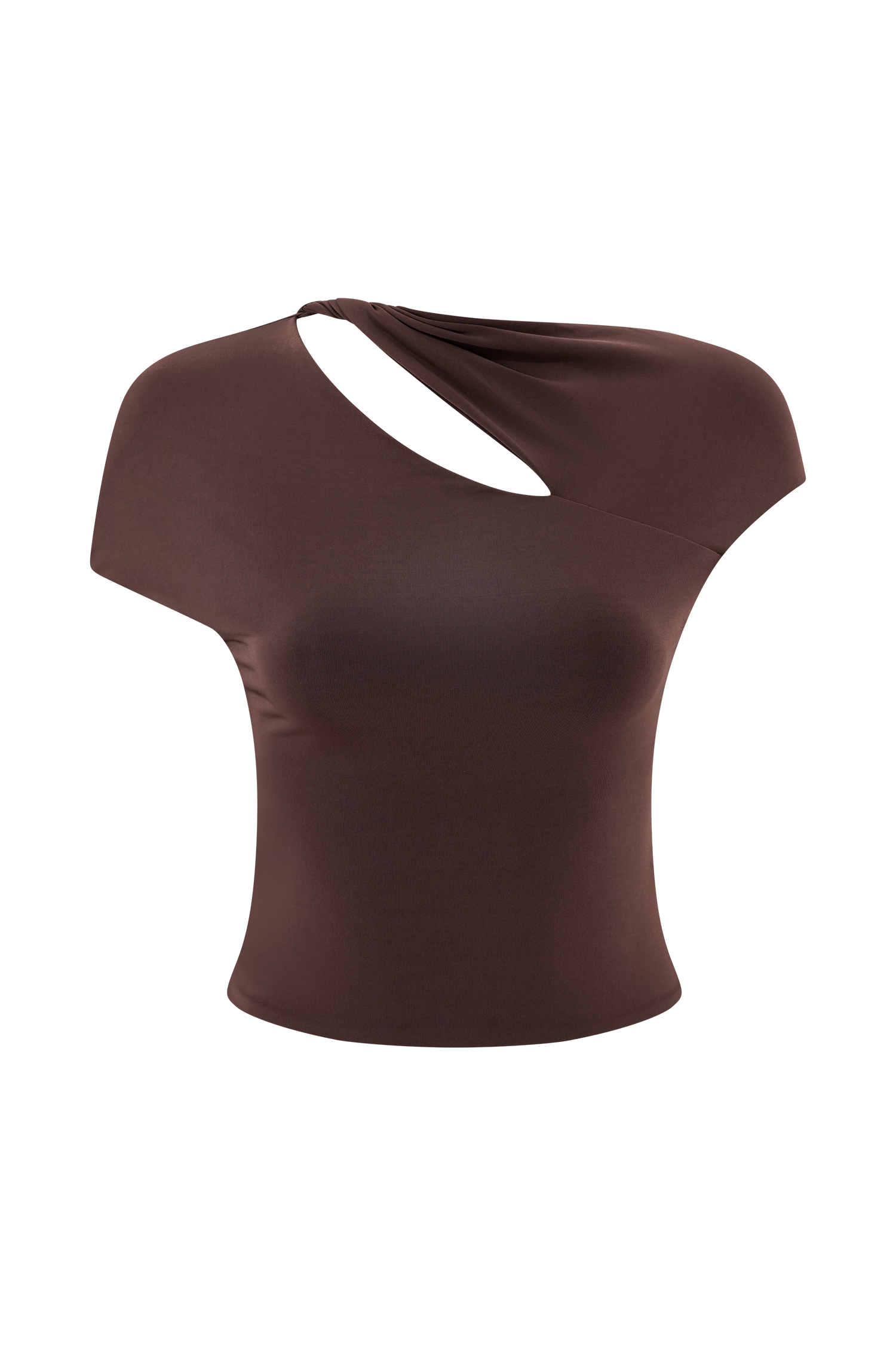 Haven Slinky Twist Top - Chocolate、mySite、solidvoid