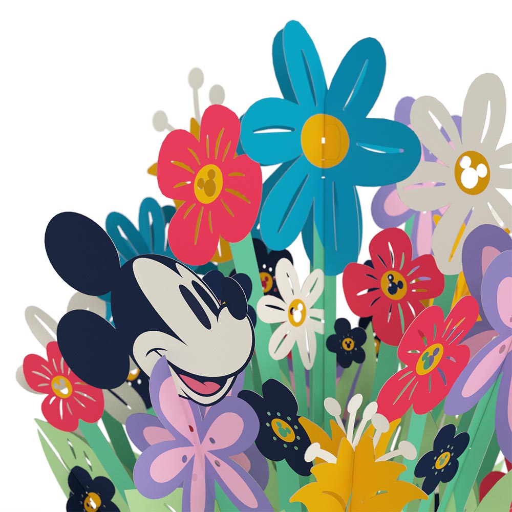 Disney's Mickey Mouse Colorful Blooms Bouquet、mySite、solidvoid