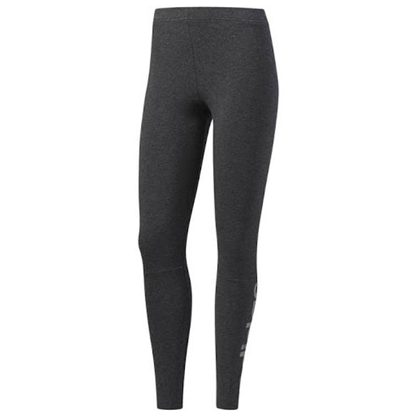 adidas Women's Essentials Linear Tight Dark Grey/Silver Metalic、mySite、noshort