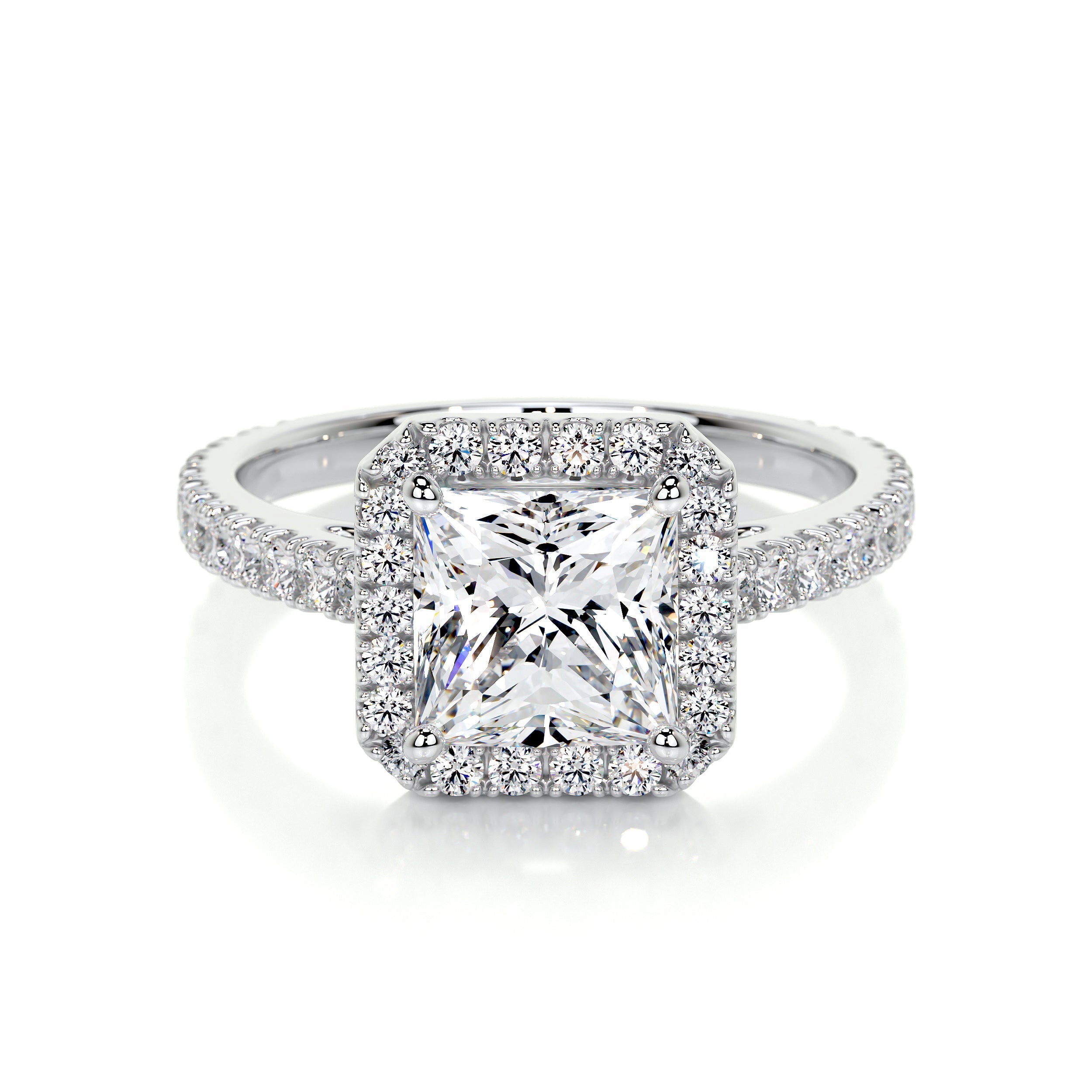 Selena Lab Grown Diamond Ring -18K White Gold (RTS)、mySite、hinf8tx79