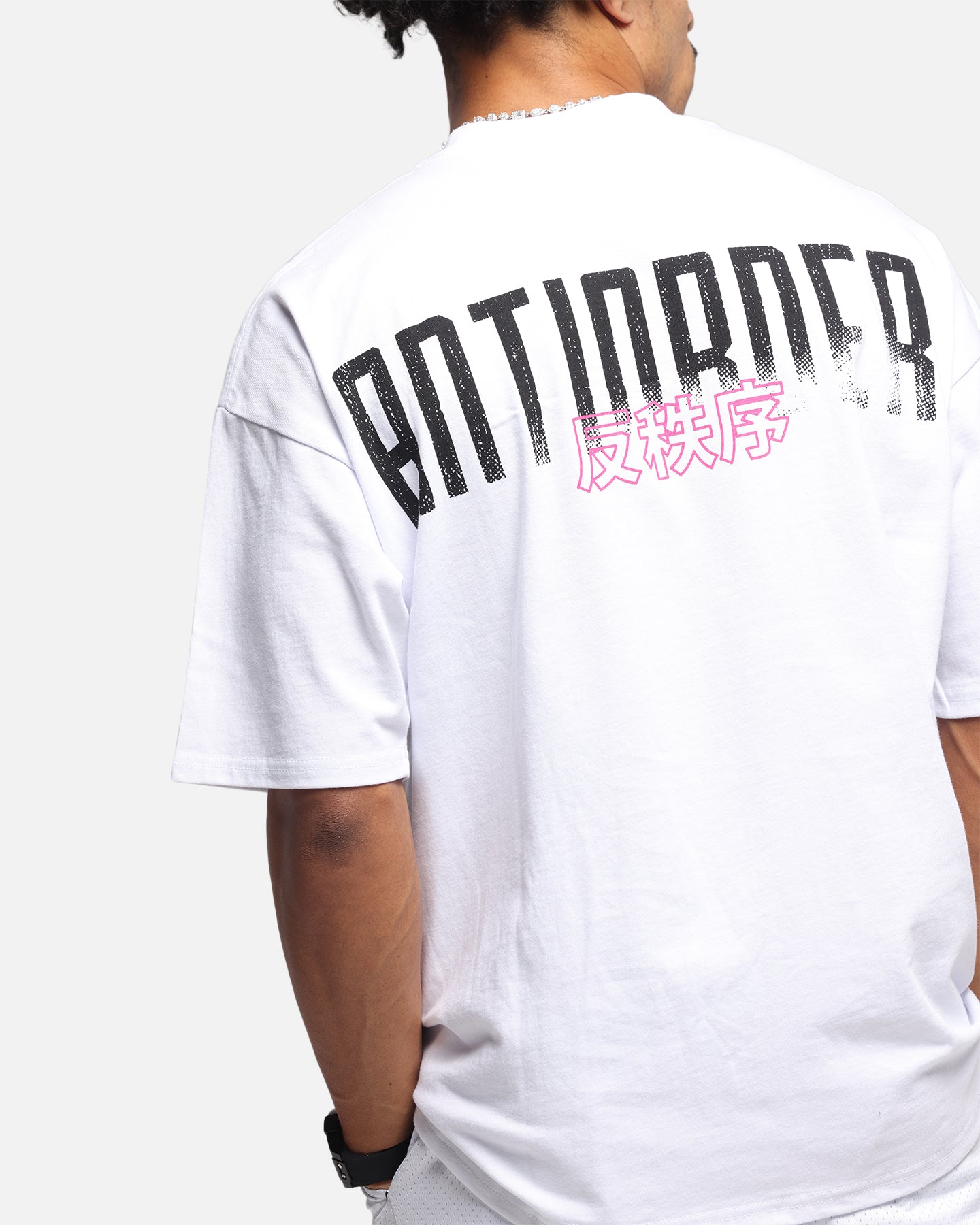 The Anti Order Ryuken Mock Neck T-Shirt White、mySite、zt4zffjzw