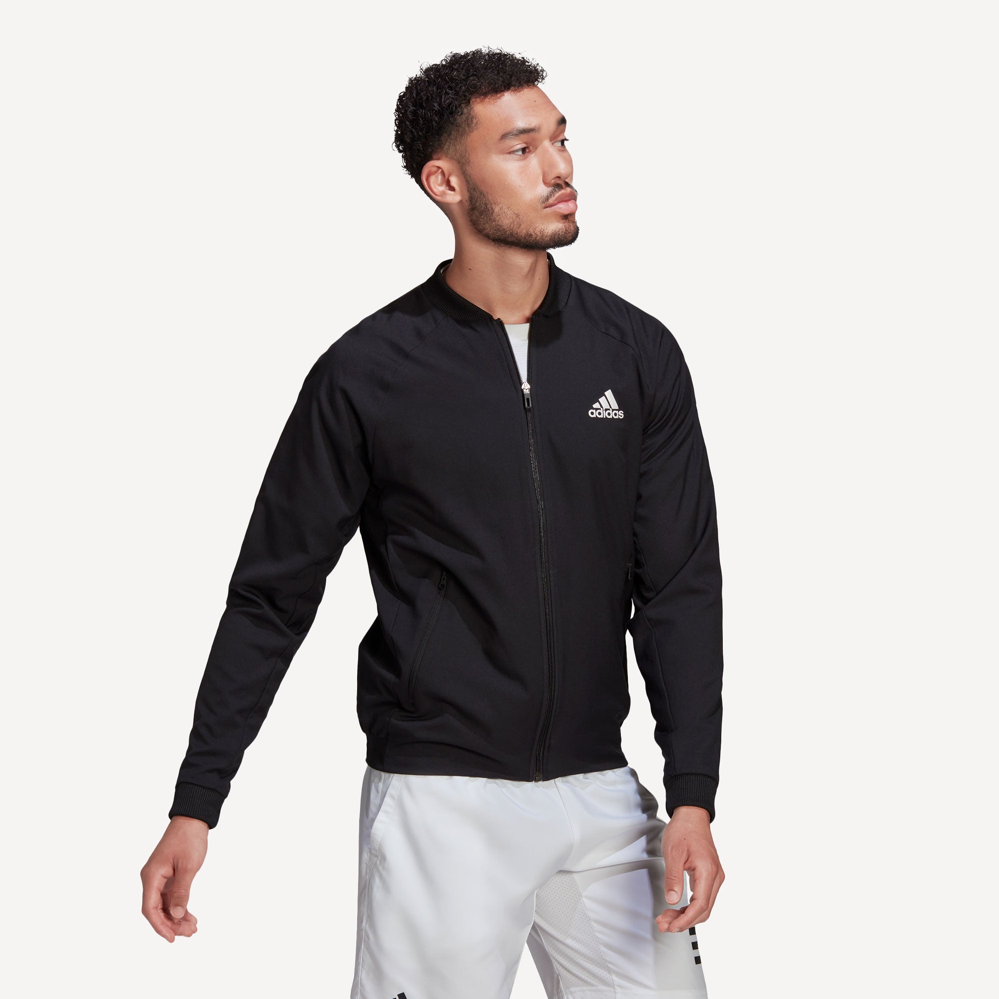 adidas Melbourne Men's Stretch Woven Tennis Jacket