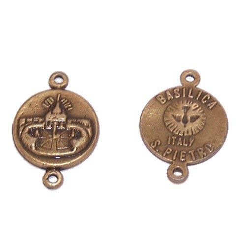  Saint Peter Basilica medal - Bronze (1.5cm-0.6 in diameter)、mySite、elrpsem3k