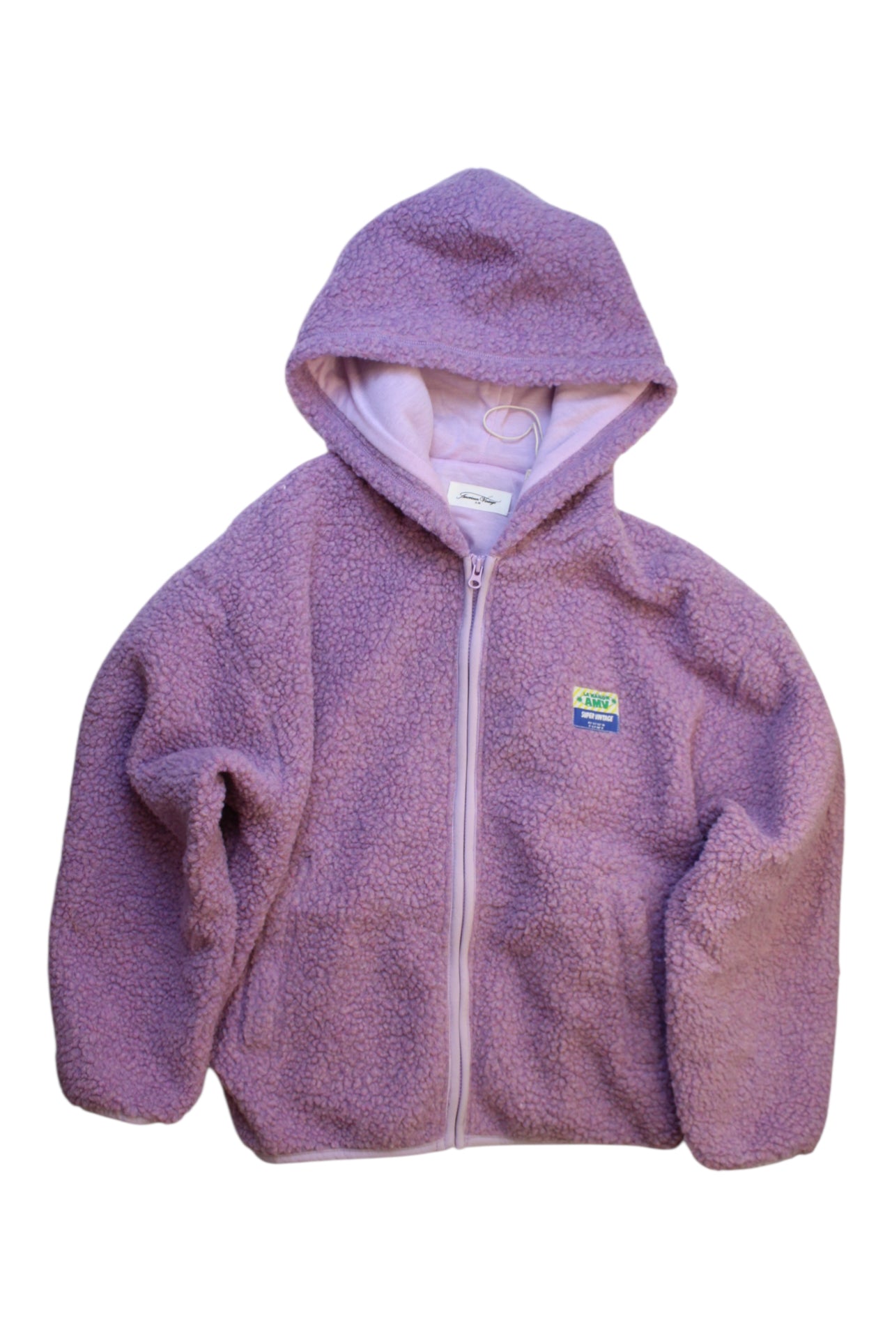 American Vintage Zip-up Fleece Hoodie 9Y、mySite、g9winljtr