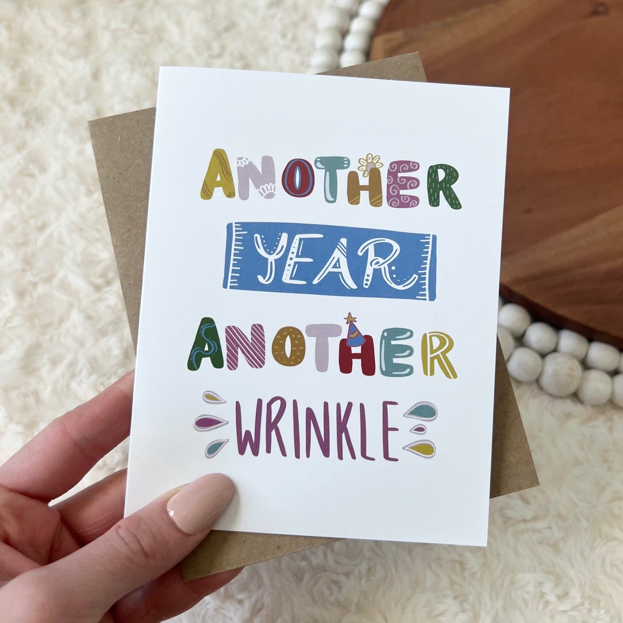  Another Year Another Wrinkle Birthday Card、mySite、elrpsem3k