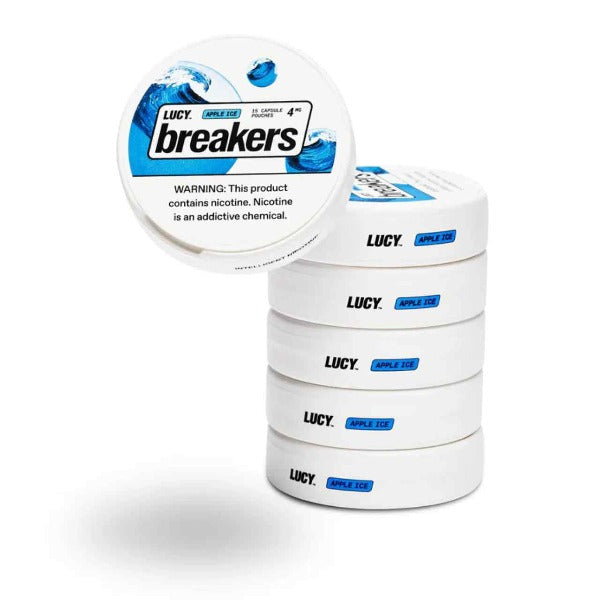Lucy Breakers Nicotine Capsule Pouches (15ct Can) (5 Can Pack)、mySite、zt4zffjzw