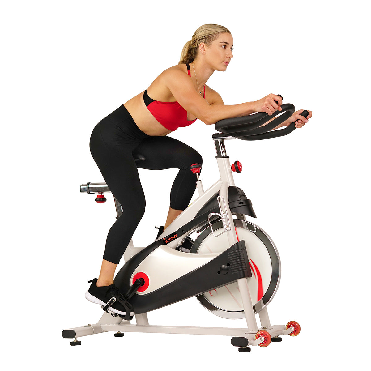  Premium Cycling Exercise Bike Indoor Fitness Belt Drive Clipless Pedal、mySite、ghnorth