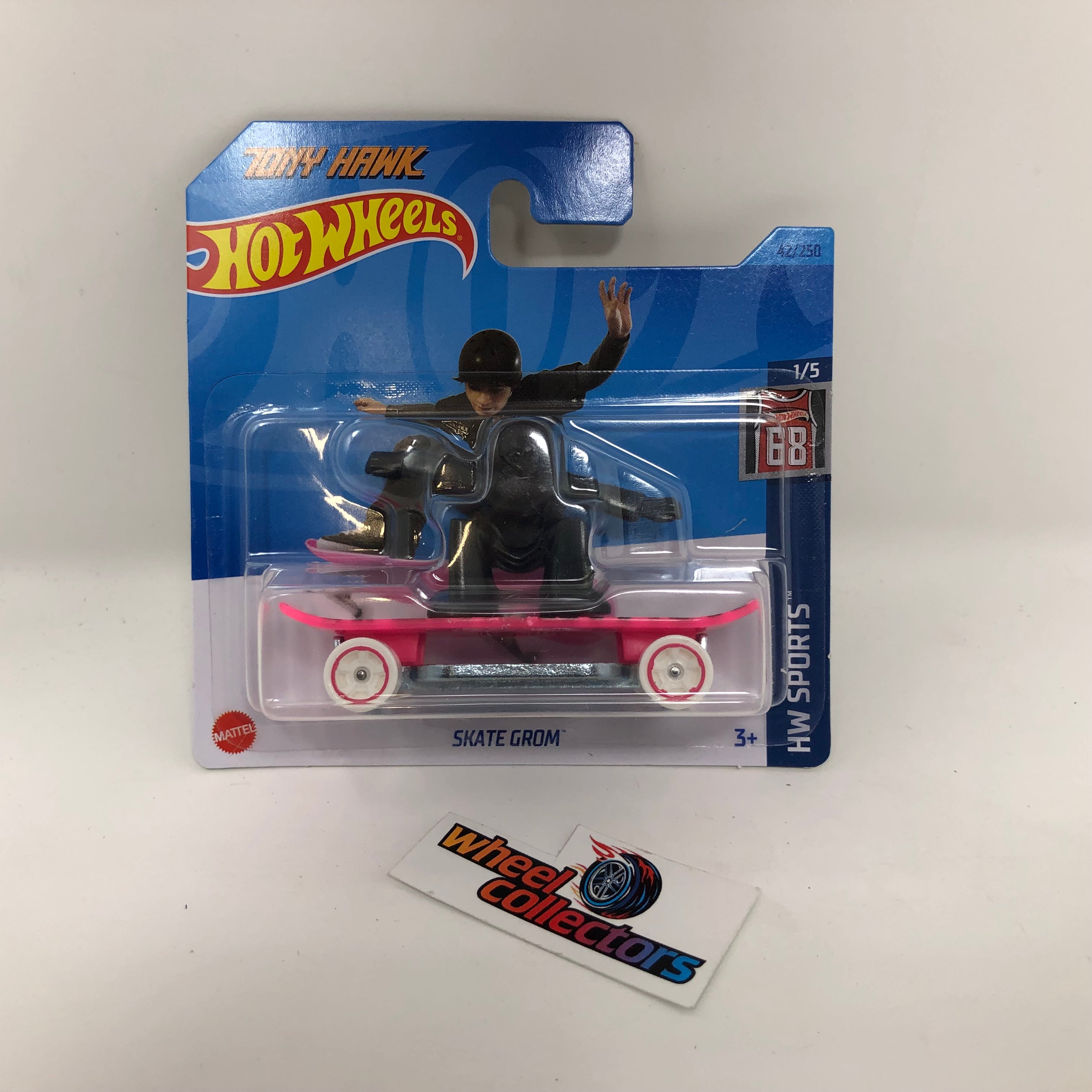 Skate Grom #42 Tony Hawk * 2023 Hot Wheels Case A Release Short Card、mySite、hgirdovlk