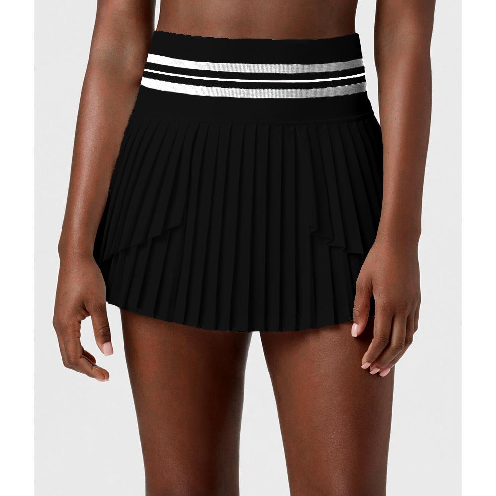 Fila Women's Casa Challenger Pleated Seamless Skort - Black