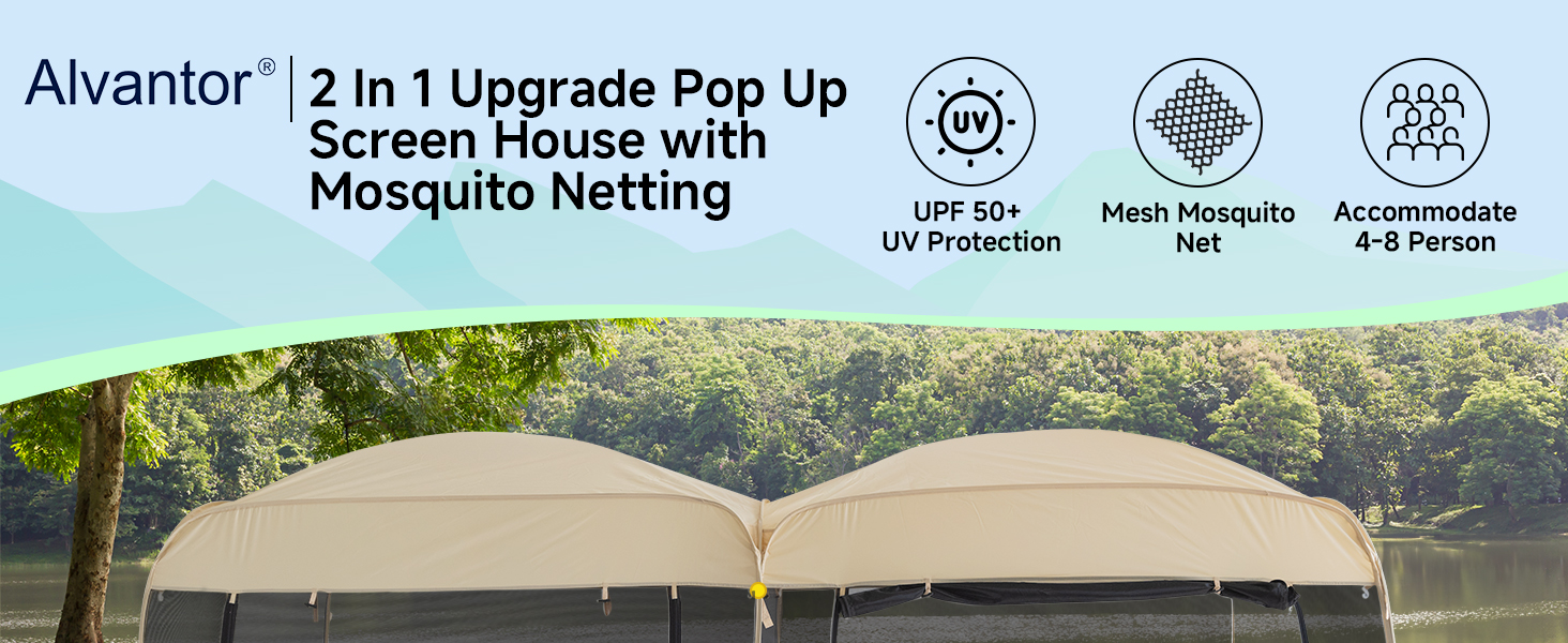 Alvantor Screen House Room