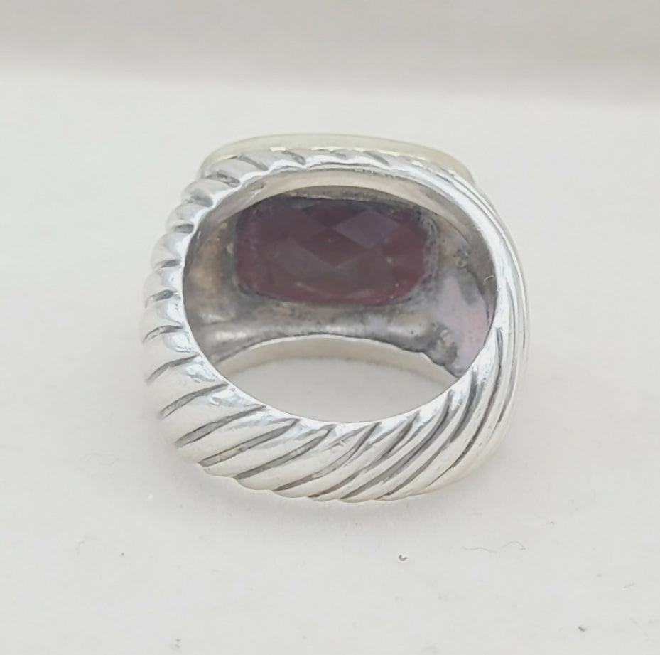 David Yurman Sculpted Waverly Garnet Ring、mySite、hinf8tx79