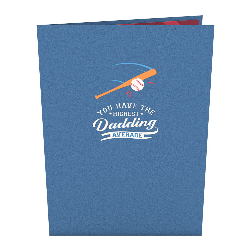 Dad's Home Run Pop-Up Card、mySite、solidvoid