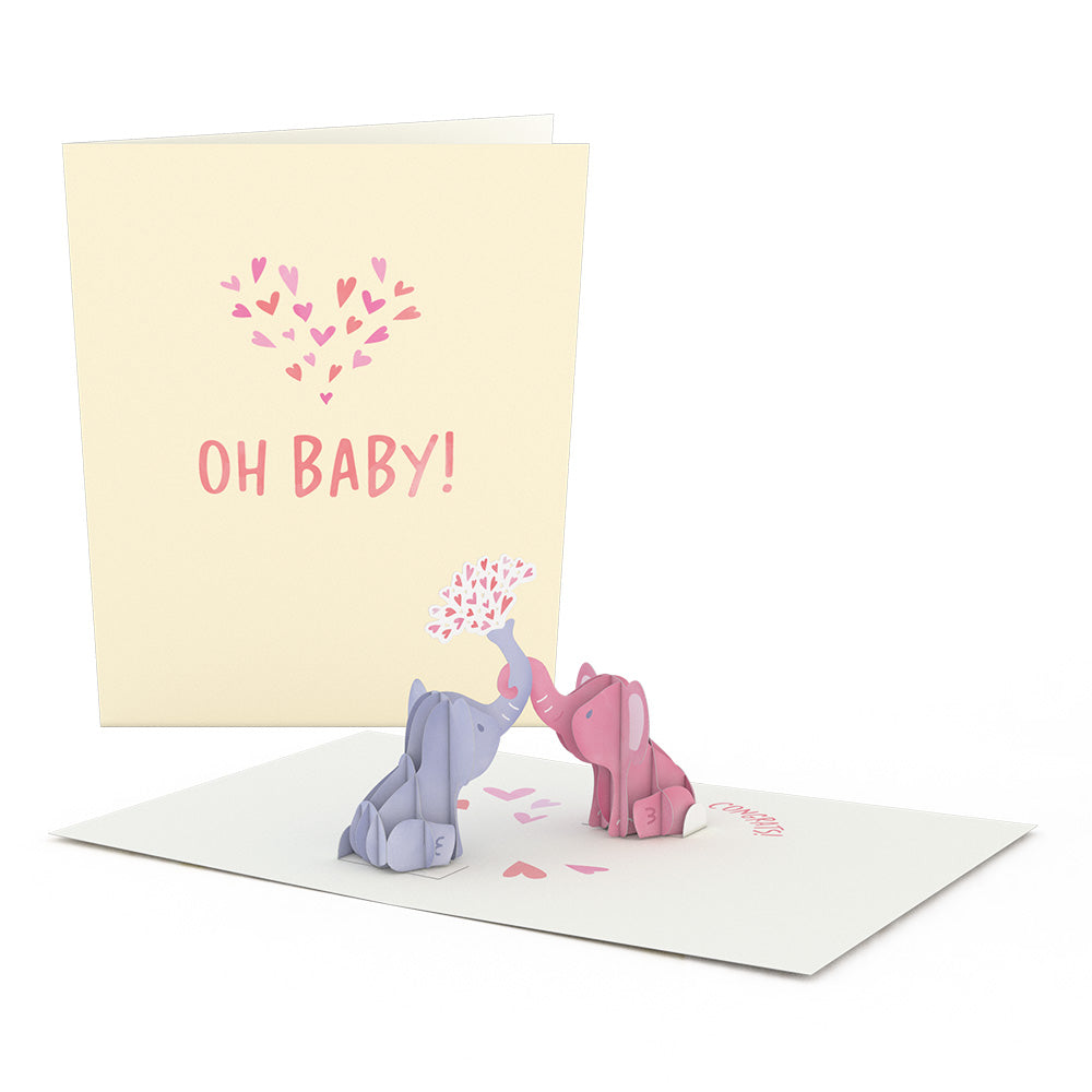Oh Baby Congrats: Paperpop Card®、mySite、solidvoid