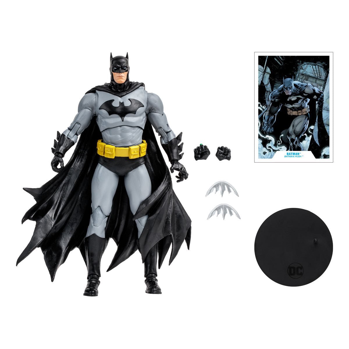 DC Multiverse Batman: Hush Black & Grey Batman、mySite、hgirdovlk