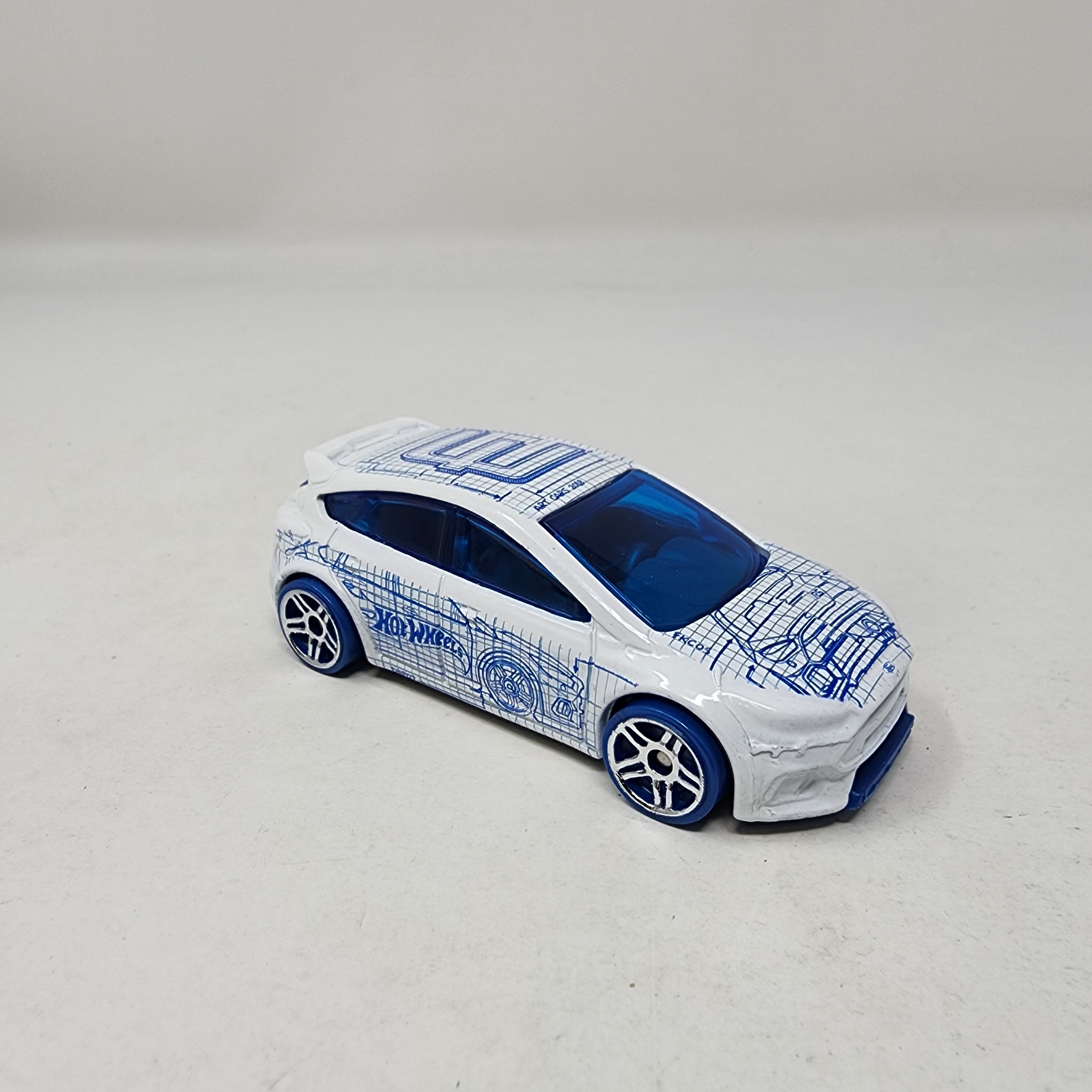 Ford Focus RS w/ Silver PR5 Rims * Hot Wheels Loose、mySite、hgirdovlk