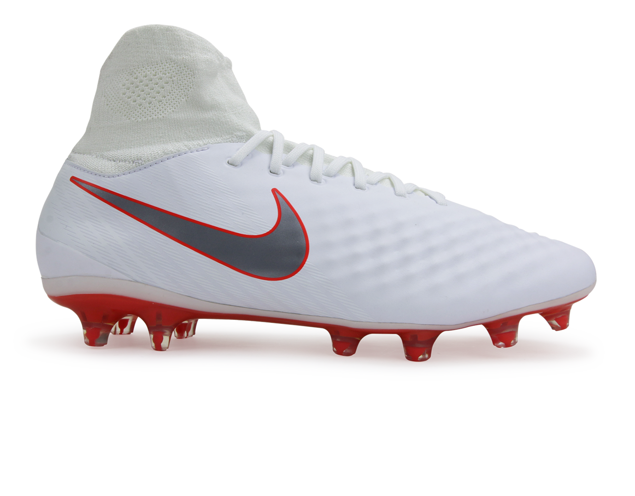 Nike Men's Magista Obra 2 Pro DF FG Dark White/Metallic Cool Grey/Light Crimson、mySite、bottomscart
