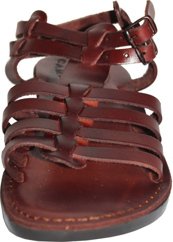 Holy Land Market Men/Women Biblical Jesus Leather Sandals/Slides From Jerusalem (Jeremiah Style)、mySite、topwebapps