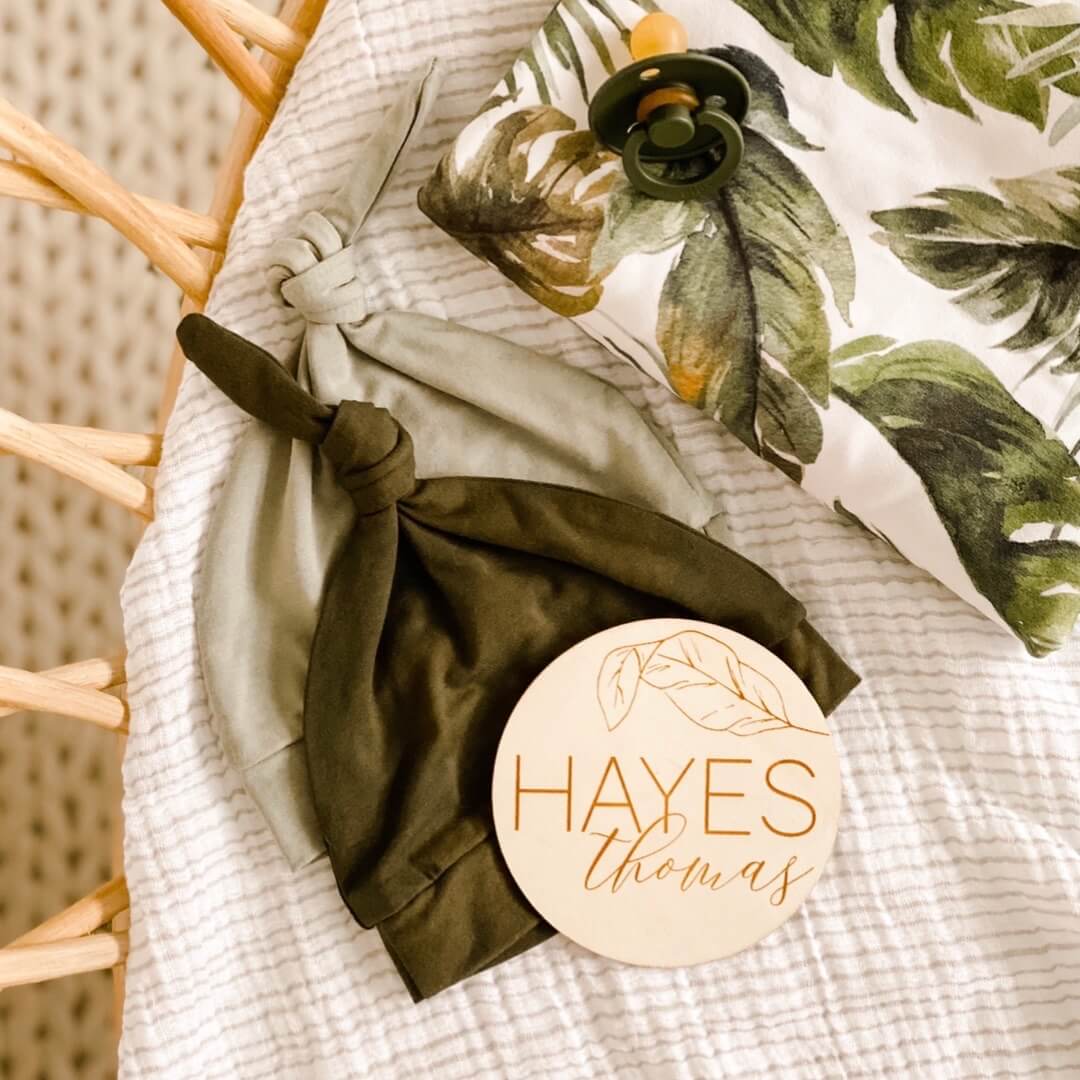  Personalized Baby Name Wood Announcement | Palm、mySite、layawaytickets