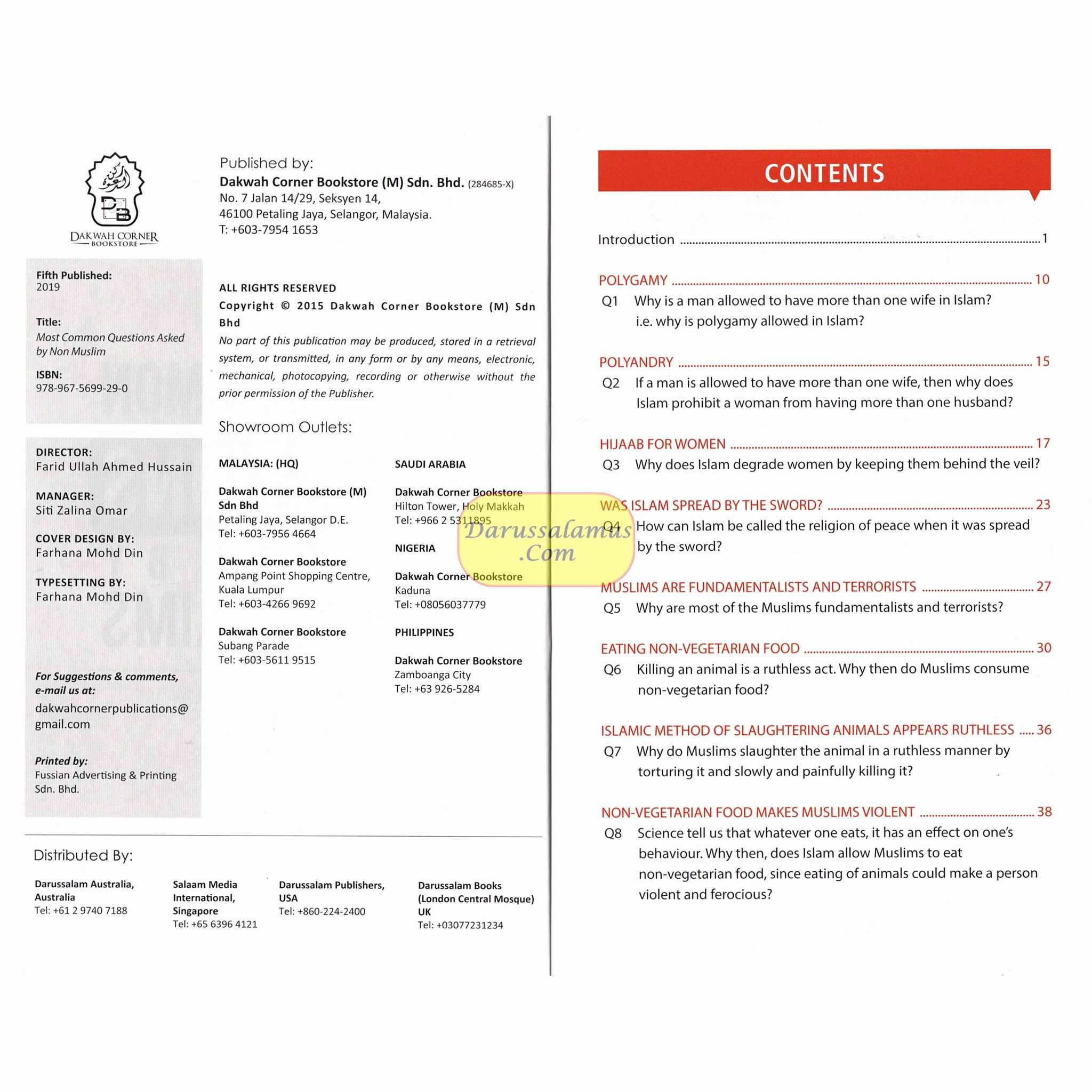 Most Common Questions Asked By Non-Muslims by Dr Zakir Naik、mySite、topwebapps