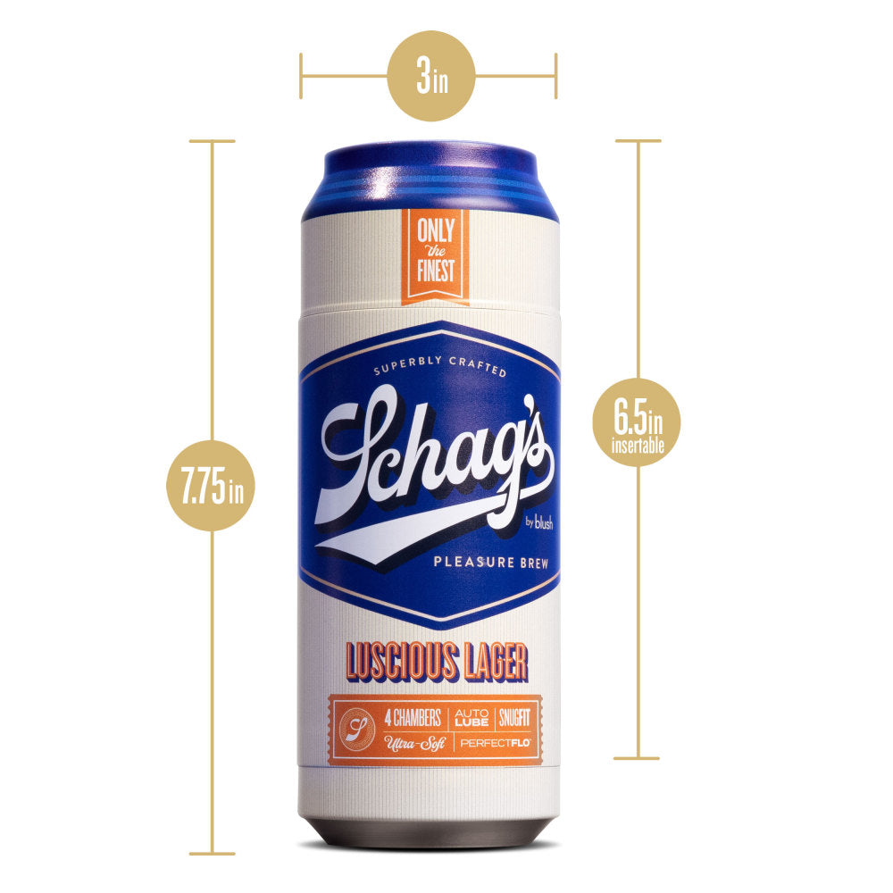 Schag's By Blush® | Luscious Lager Frosted Masturbator / Stroker、mySite、bottomscart