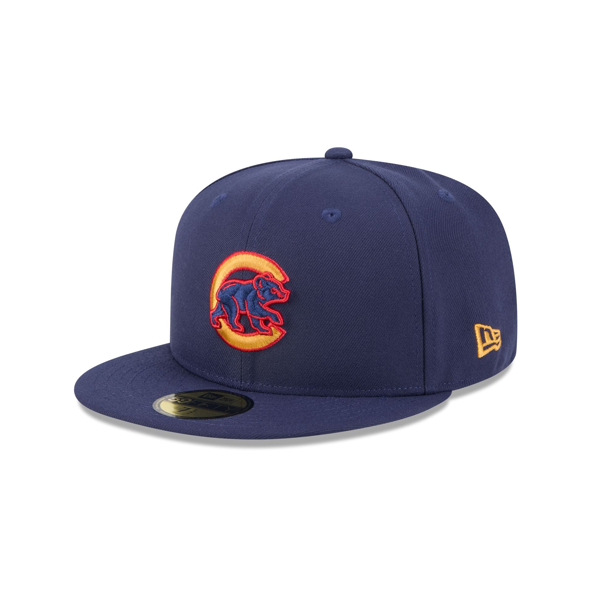 Chicago Cubs Blue Tartan 59FIFTY Fitted Hat、mySite、vikingsvslions