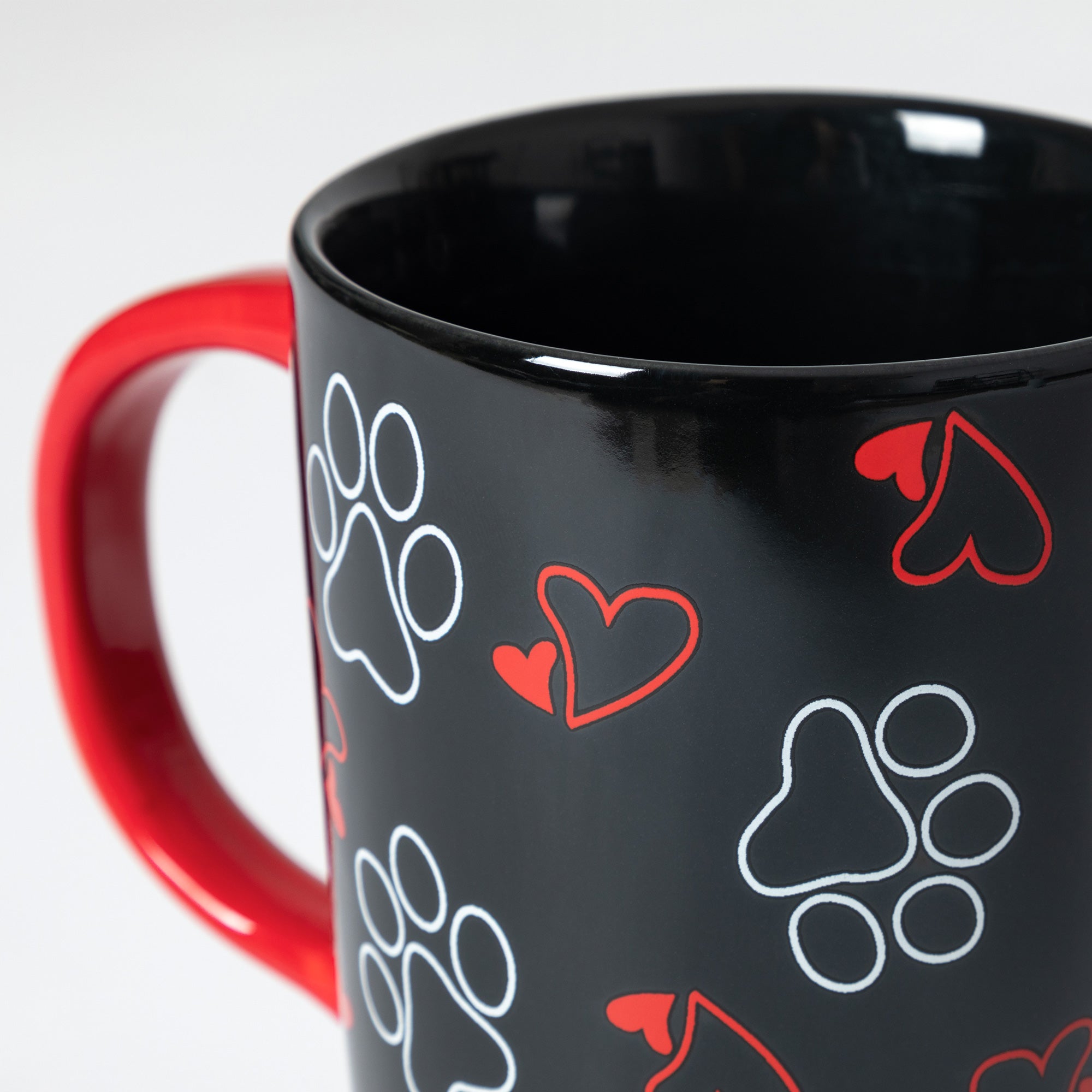 Paws & Prints Tall Ceramic Mug、mySite、camillekostekn