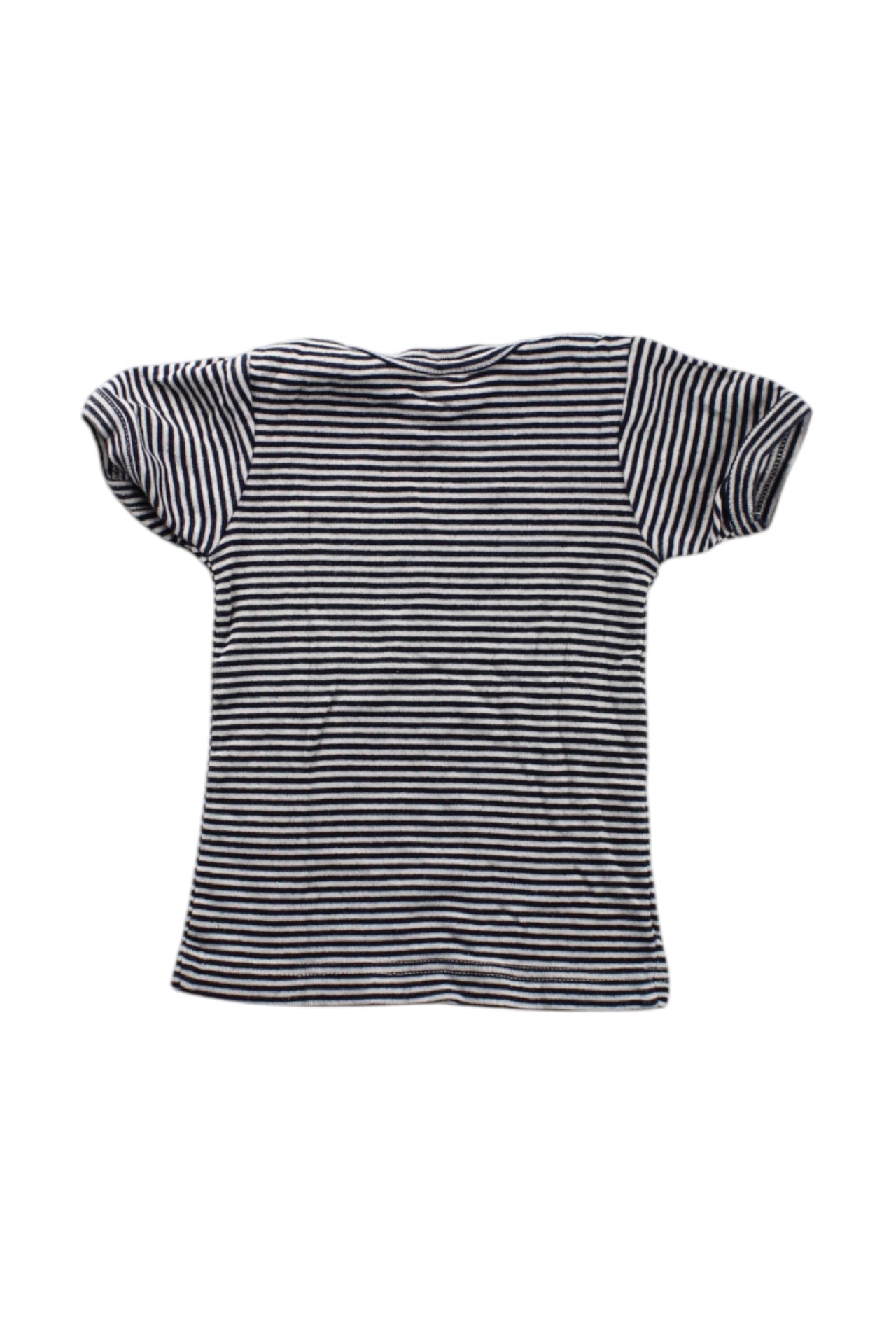 Nature Baby Striped Short Sleeve T-Shirt 6-12M、mySite、g9winljtr