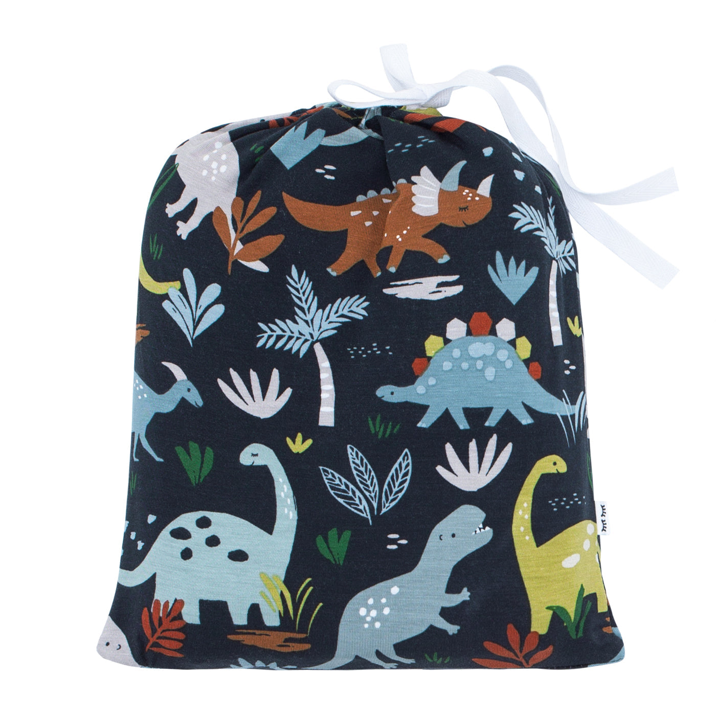 Navy Jurassic Jungle Fitted Crib Sheet、mySite、g9winljtr
