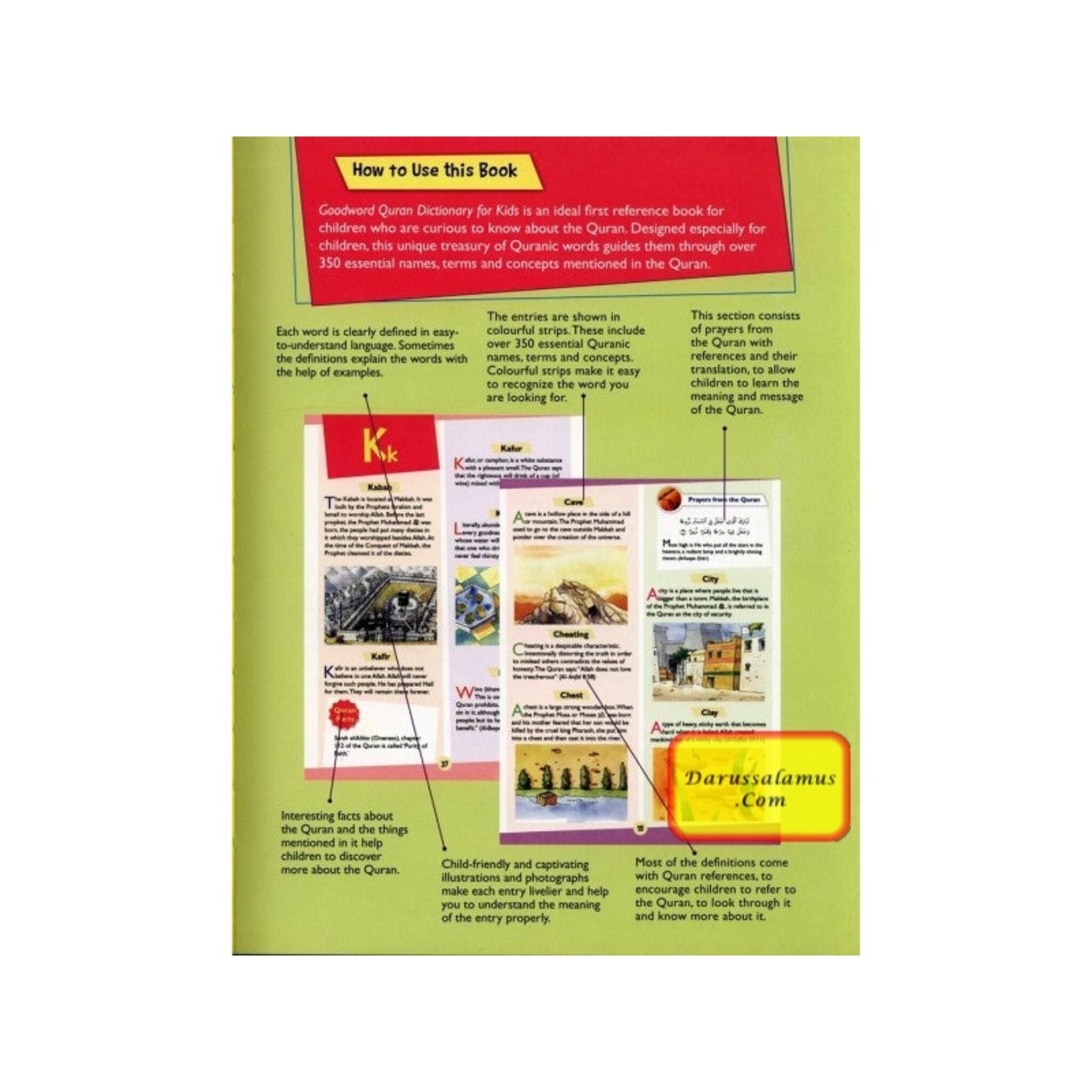 Quran Dictionary for kids (Goodwords) By Saniyasnain Khan (Hardcover)、mySite、topwebapps