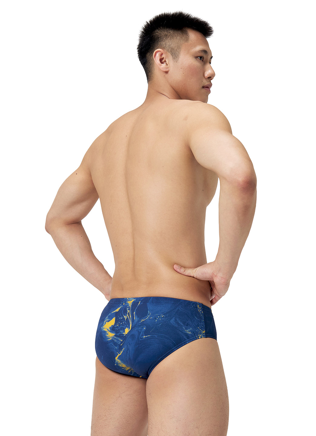 Speedo Men's Lunar Storm Brief Swimsuit、mySite、noshort