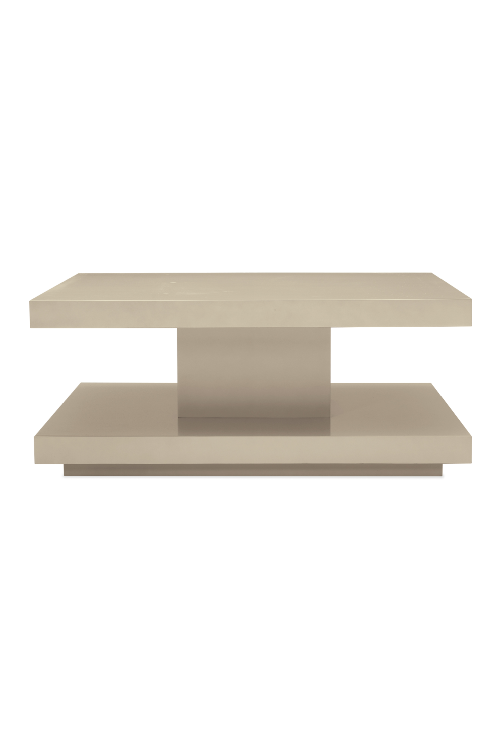 Beige Geometrical Coffee Table | Caracole Cool And Classic、mySite、neckold