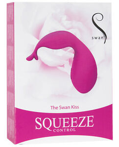 Squeeze-Me The Swan Kiss Vibrator | Pink、mySite、bottomscart