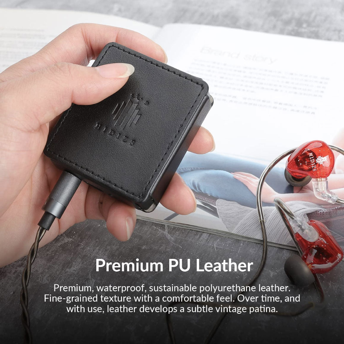  Hidizs - AP80 Pro-X Leather Case、mySite、merchandisen