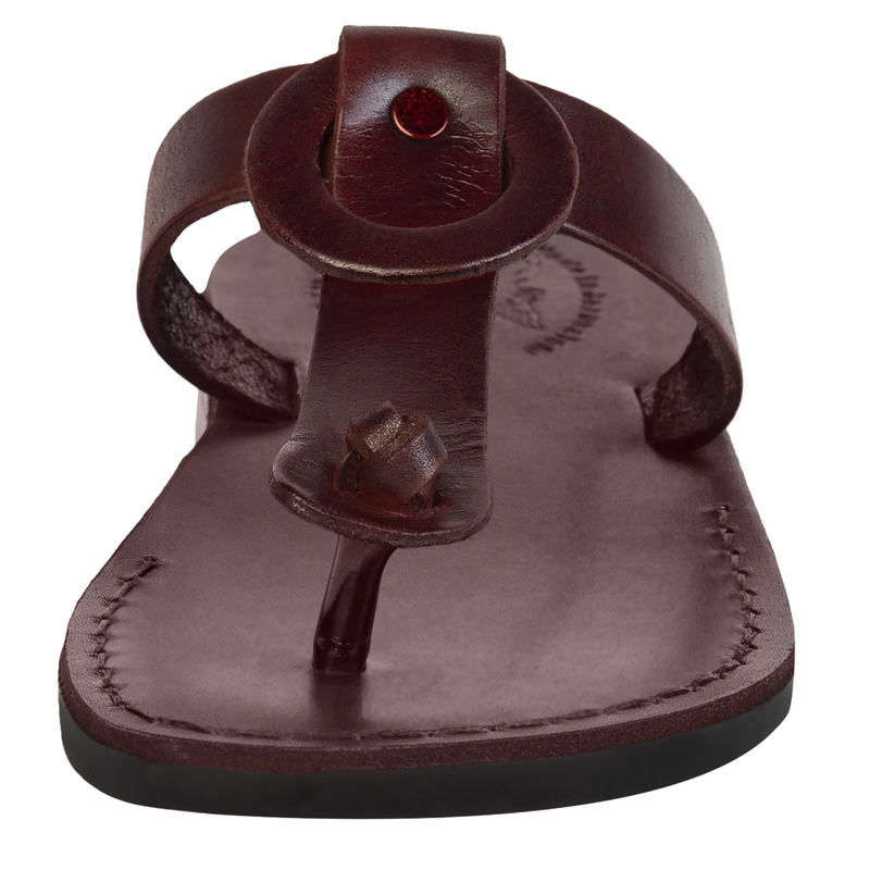 Holy Land Market Men/Women Biblical Jesus Leather Sandals/Slides From Jerusalem (Shepherd's Field IV)、mySite、topwebapps